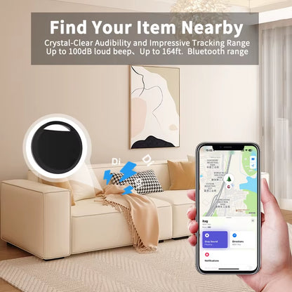 1/2 /4 Pcs Anti-Lose Tracker for Apple Airtag Replacemen via Find My Bluetooth GPS Tracker for Luggage IOS Mfi Key Finder